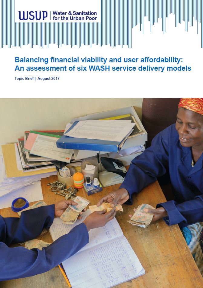 Balancing financial viability and user affordability report cover
