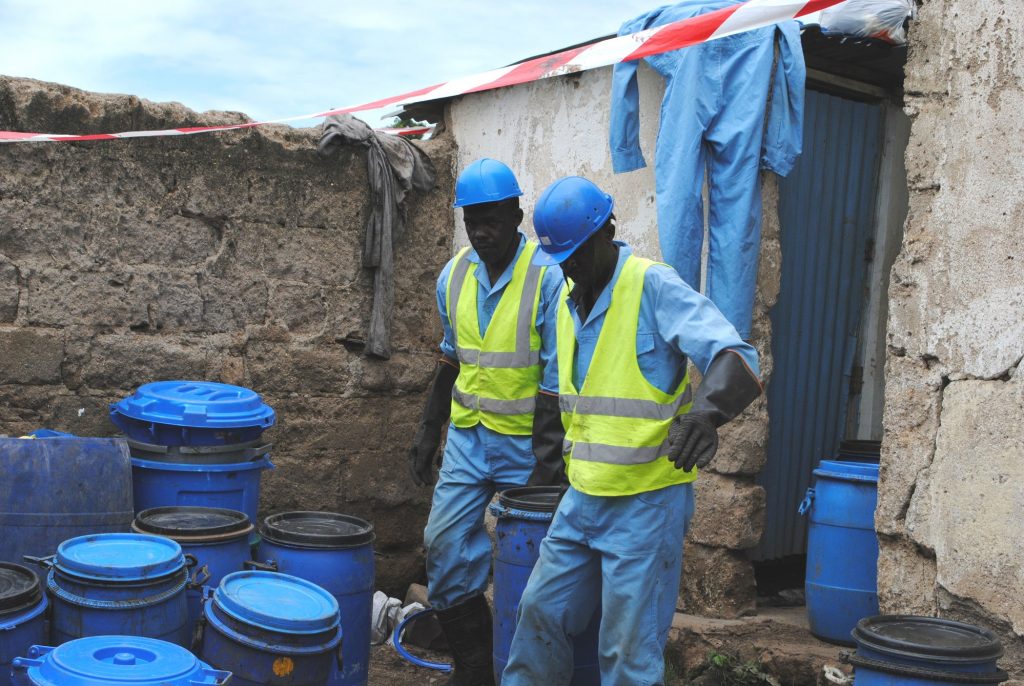A pit latrine emptying business in Kisumu