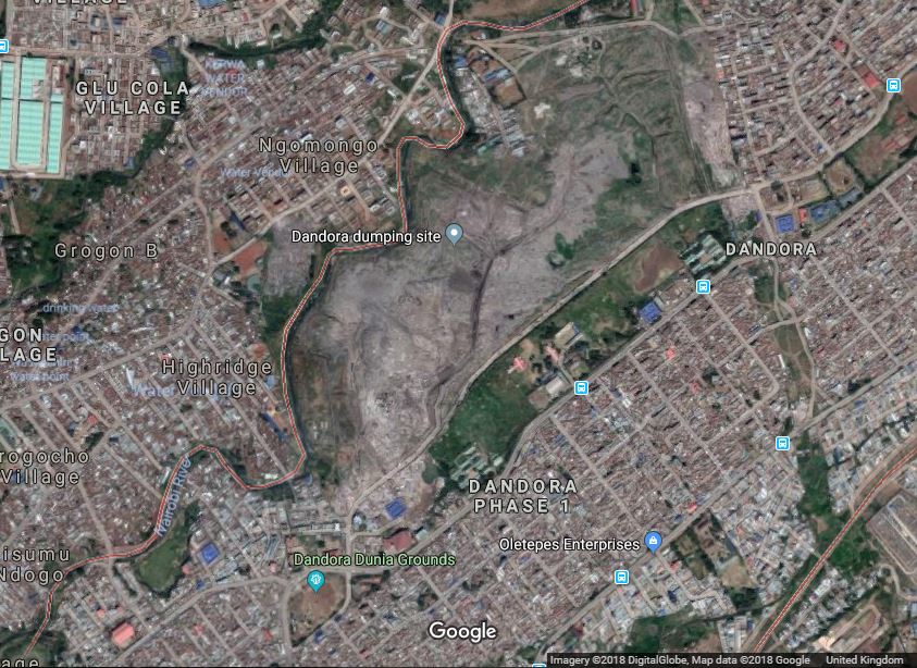 Dandora Google Map