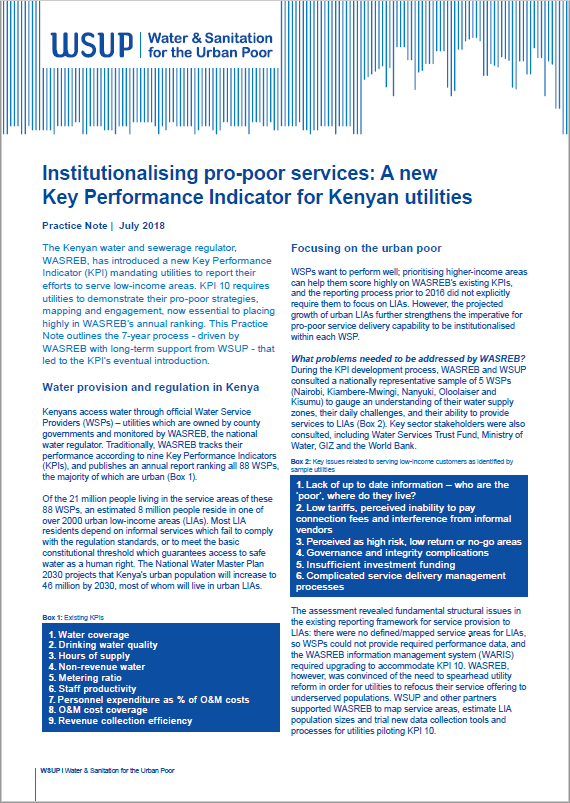 Practice Note -KPIs