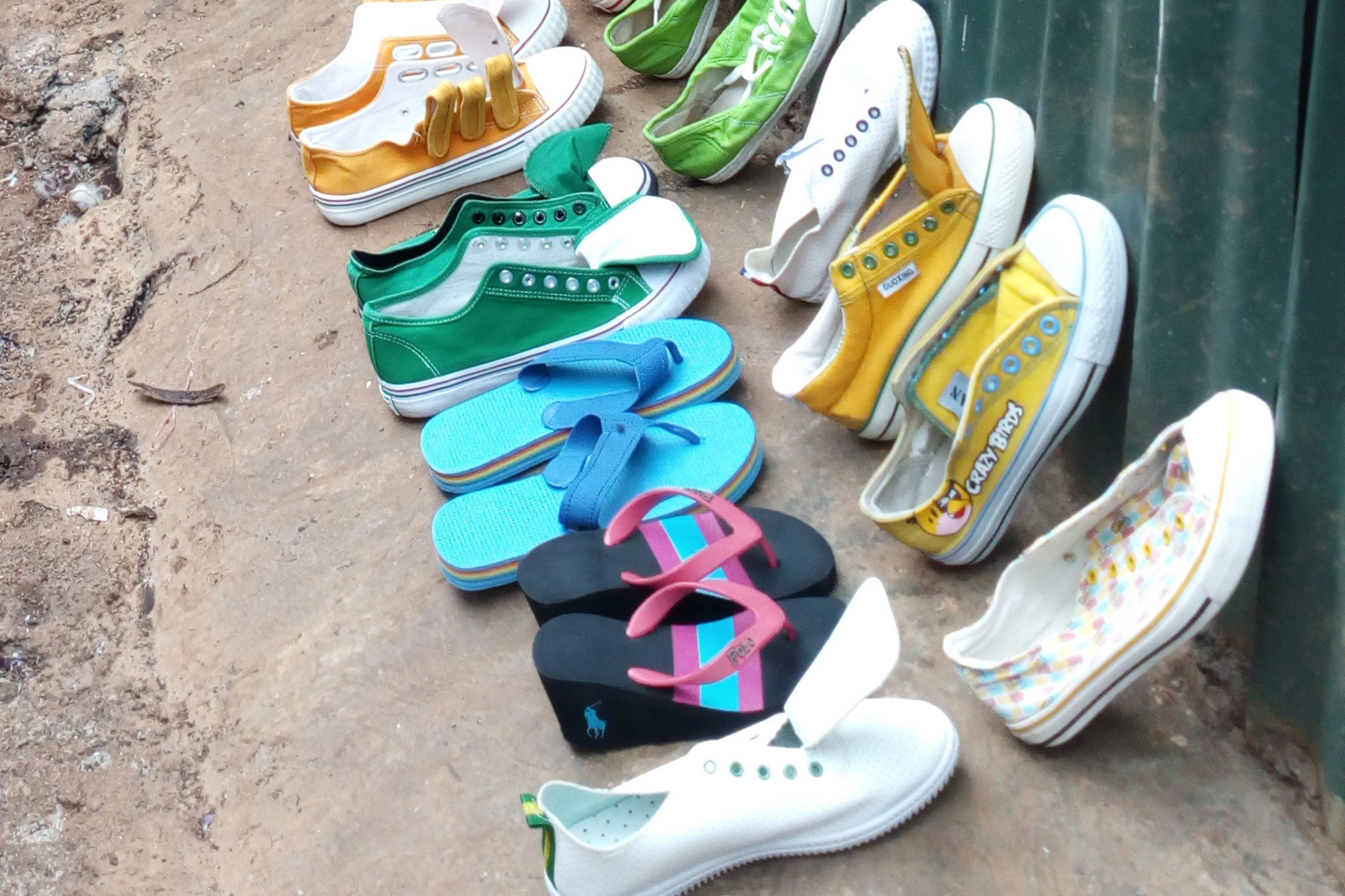 Susan Nyambura Dandora shoes