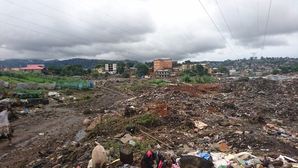 The dumpsite at Kingtom