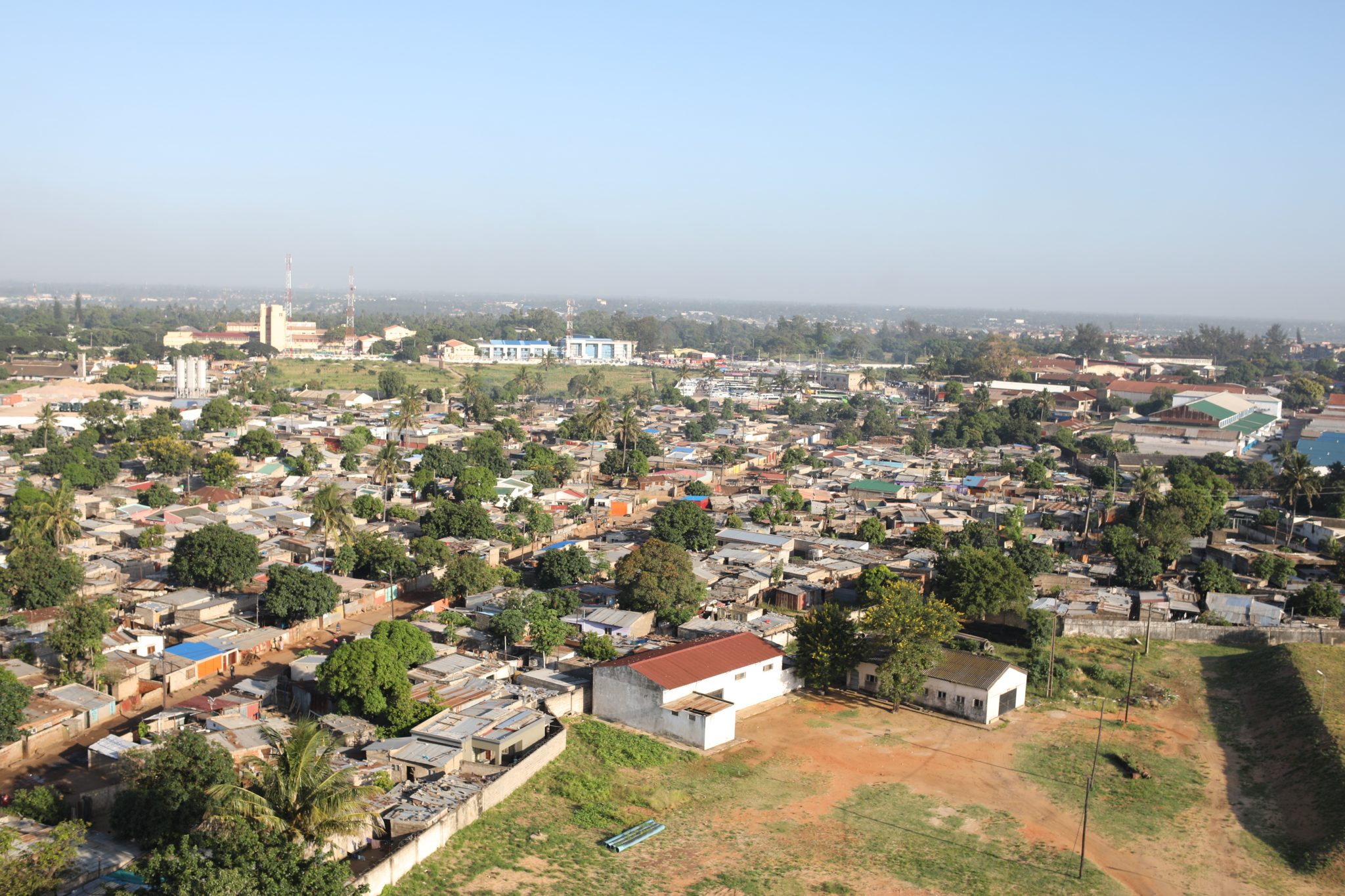 Maputo urban city landscape