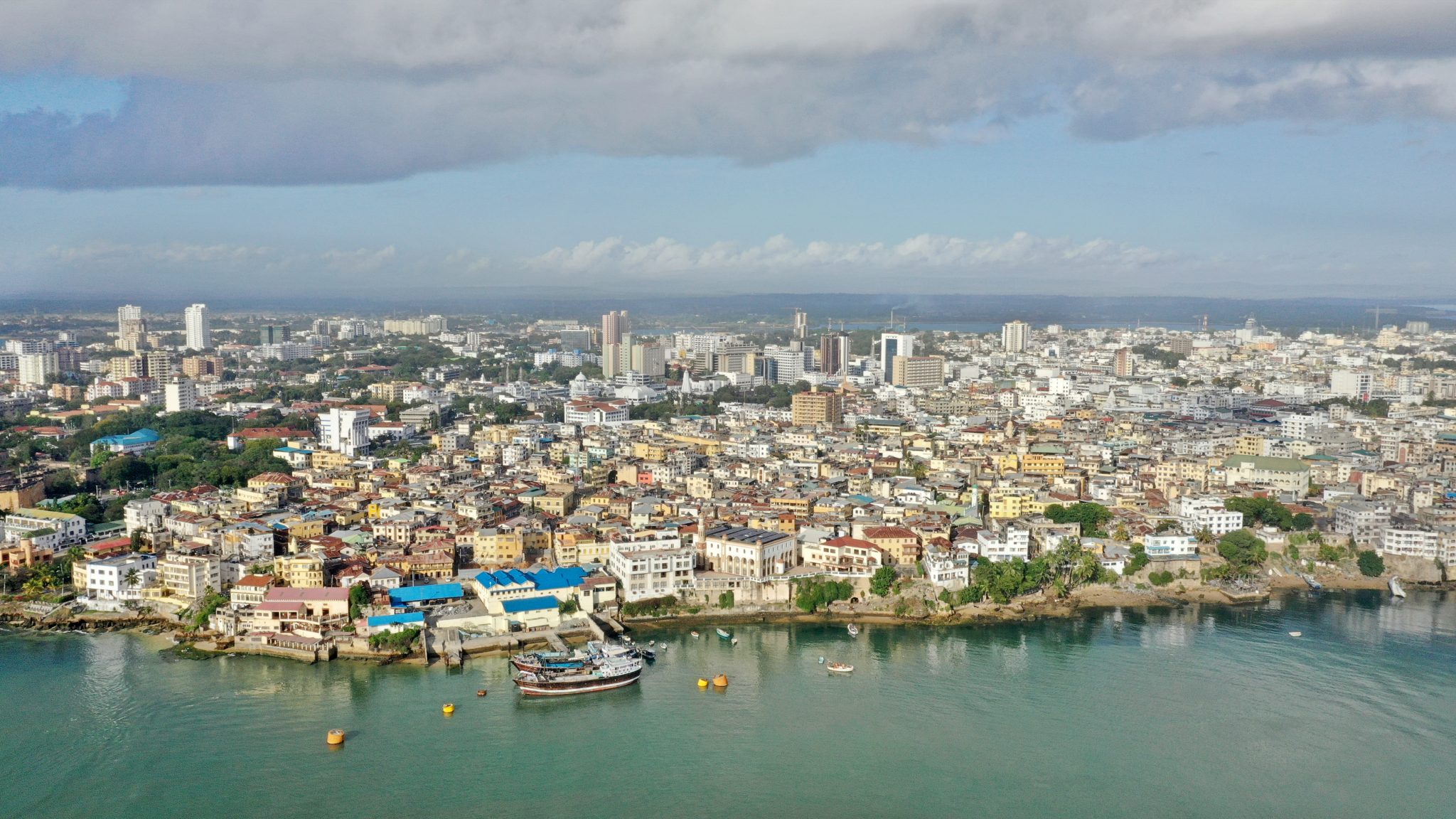 Mombasa city landscape Mombasa city landscape