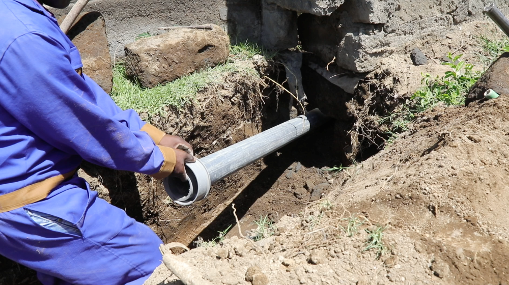 Installing sewers in informal settlements